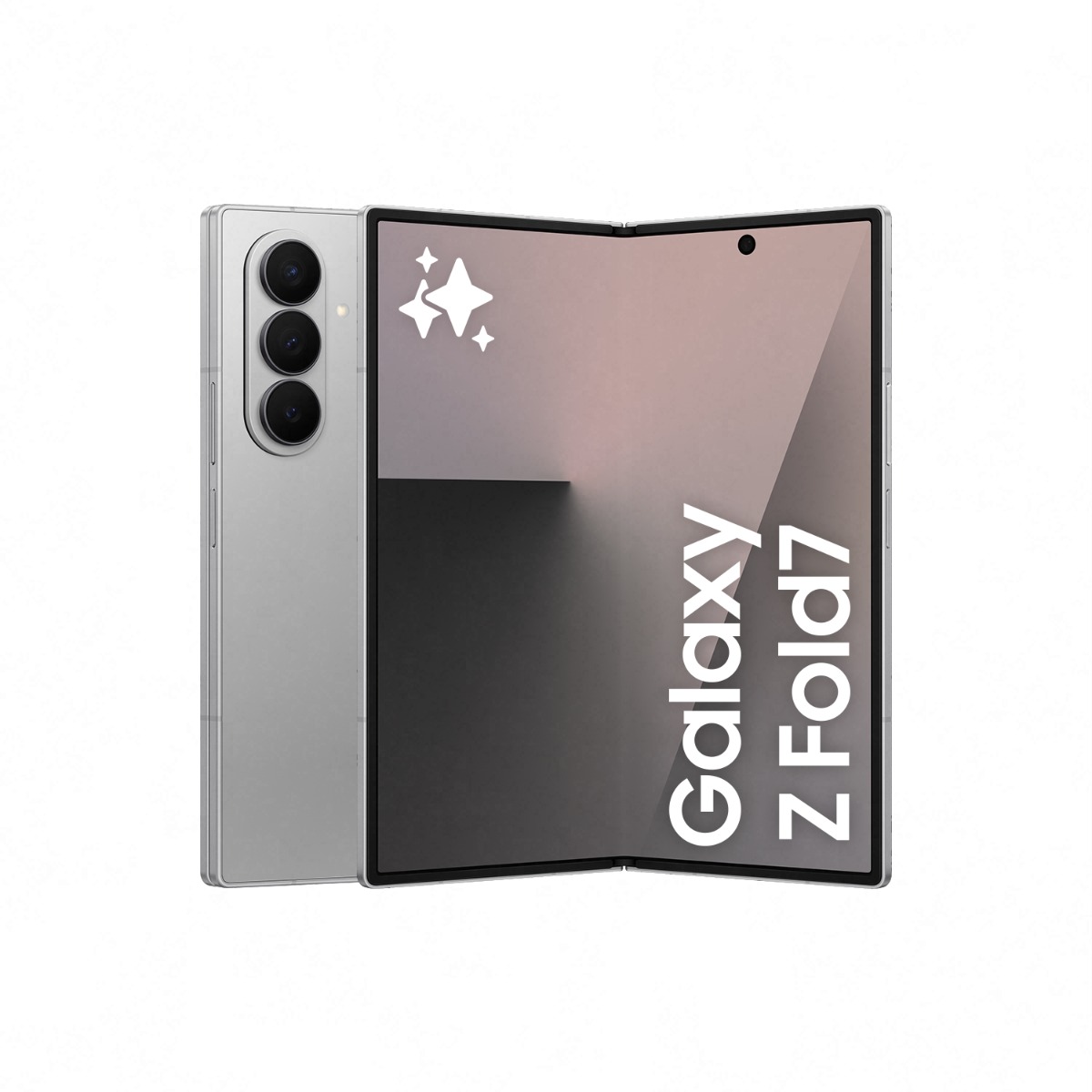 Samsung Galaxy Z Fold7 256GB - Silver Shadow | Harvey Norman
