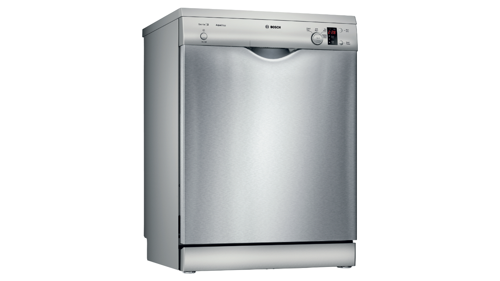 Bosch 60cm Series 2 13 Place Setting Freestanding Dishwasher - Silver