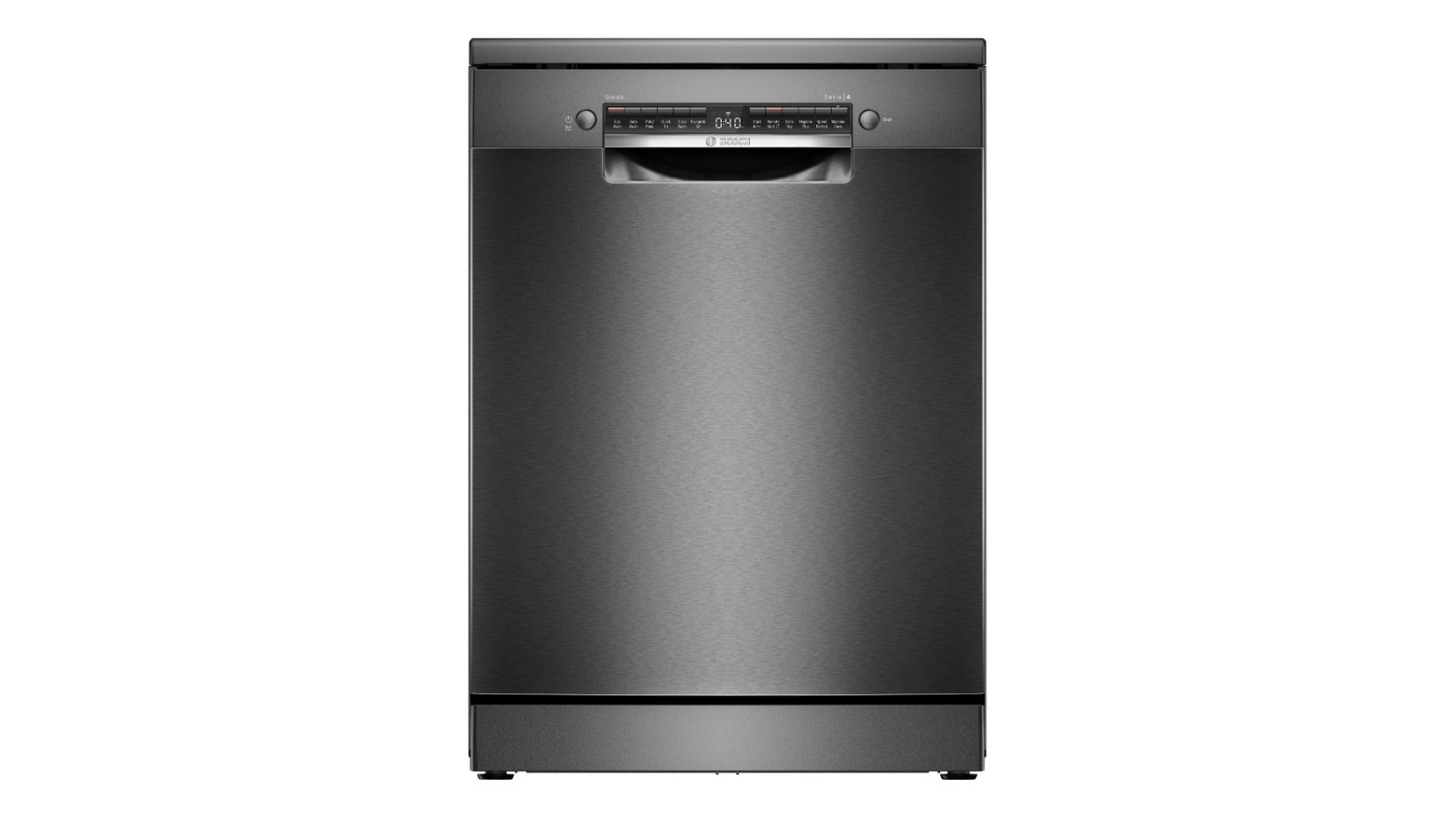 Bosch 60cm Series 4 Freestanding Dishwasher with Home Connect - Black