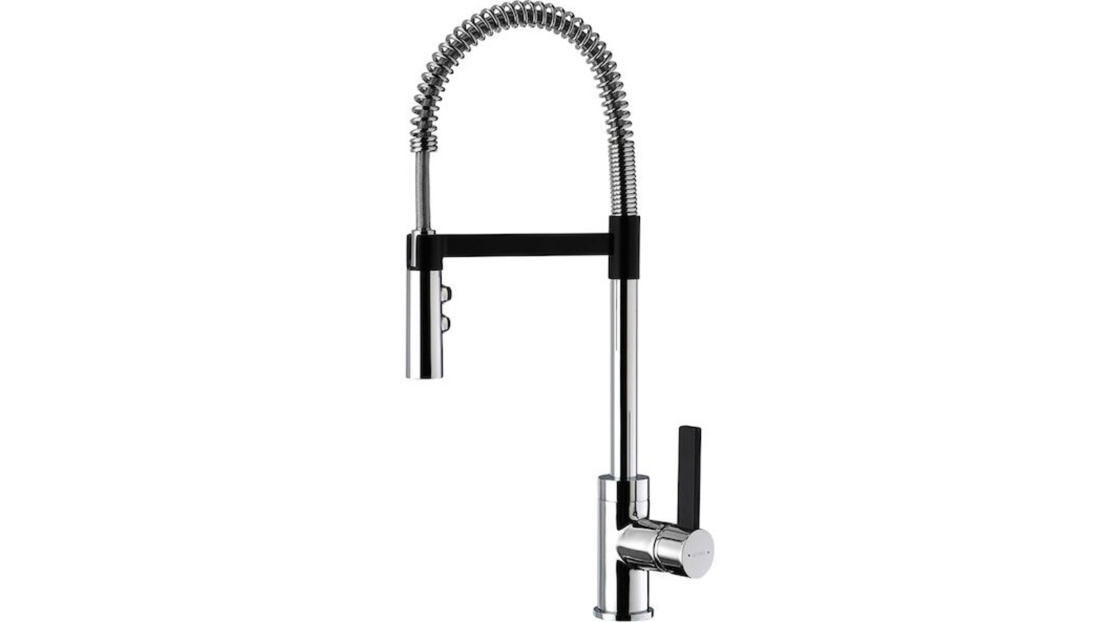 Methven Culinary Black Accent Gaston Sink Mixer Pull Out - Chrome