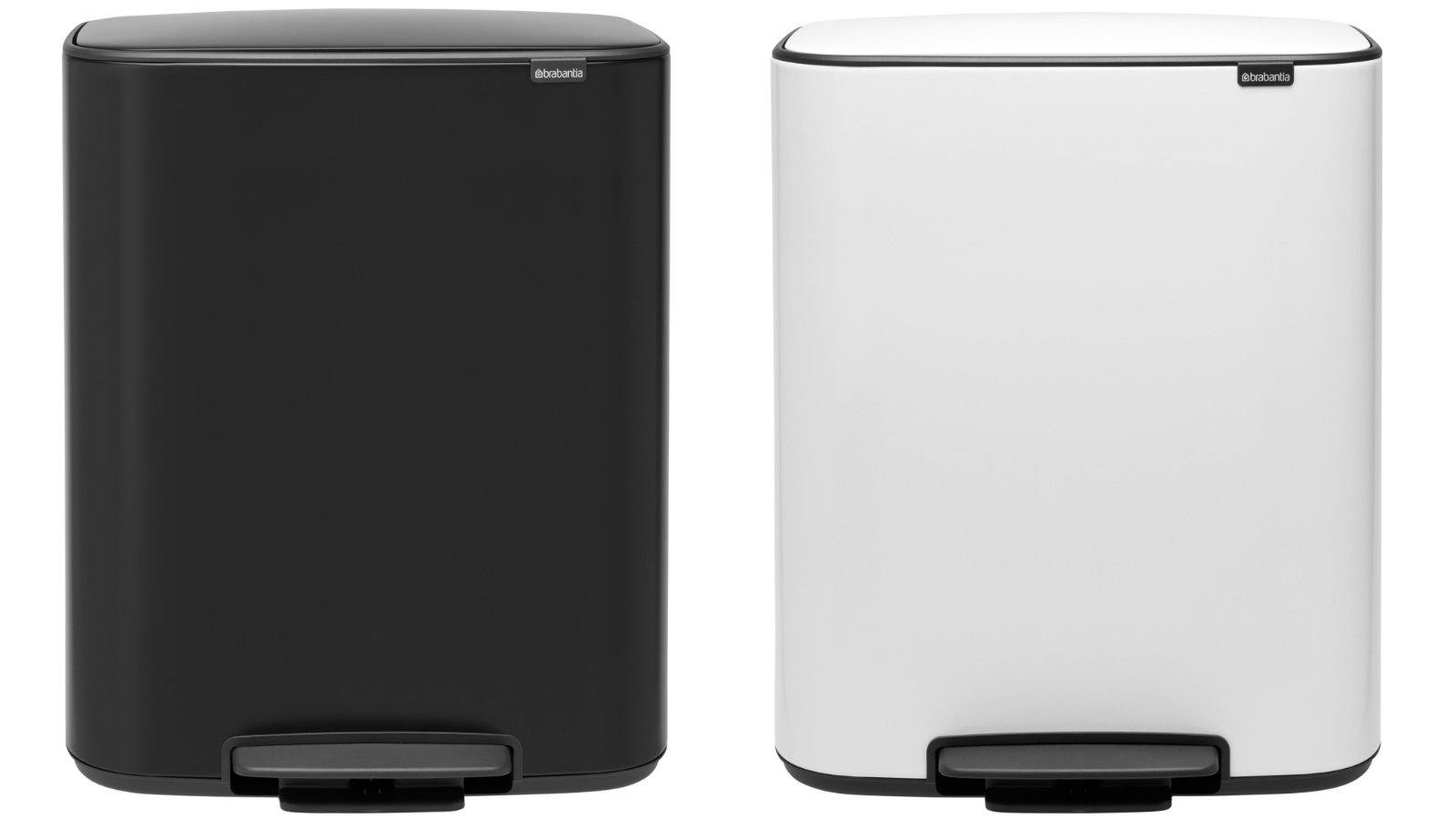 Brabantia Bo Dual 30 Litre Compartment Pedal Bin Harvey Norman