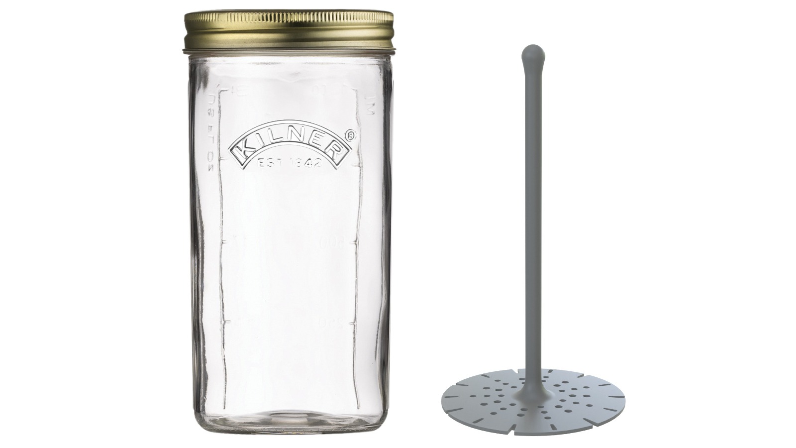 Kilner Pickle Jar with Lifter - 1 Litre