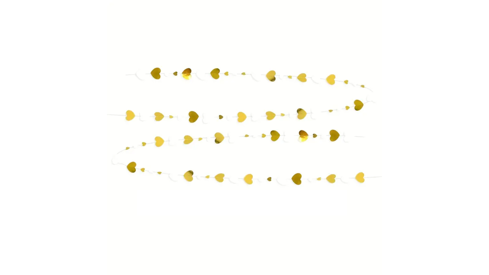 TM Heart Shaped Christmas Garland Decor