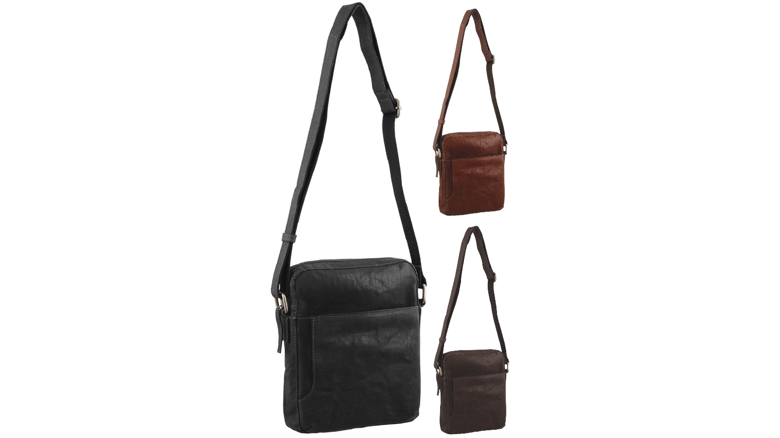 Pierre Cardin Rustic Leather iPad Mini Bag