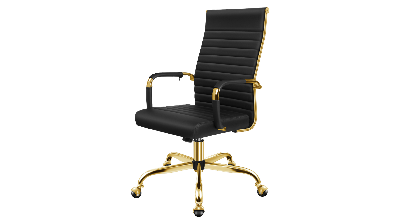 ALFORDSON Black Gold Esmae Office Chair