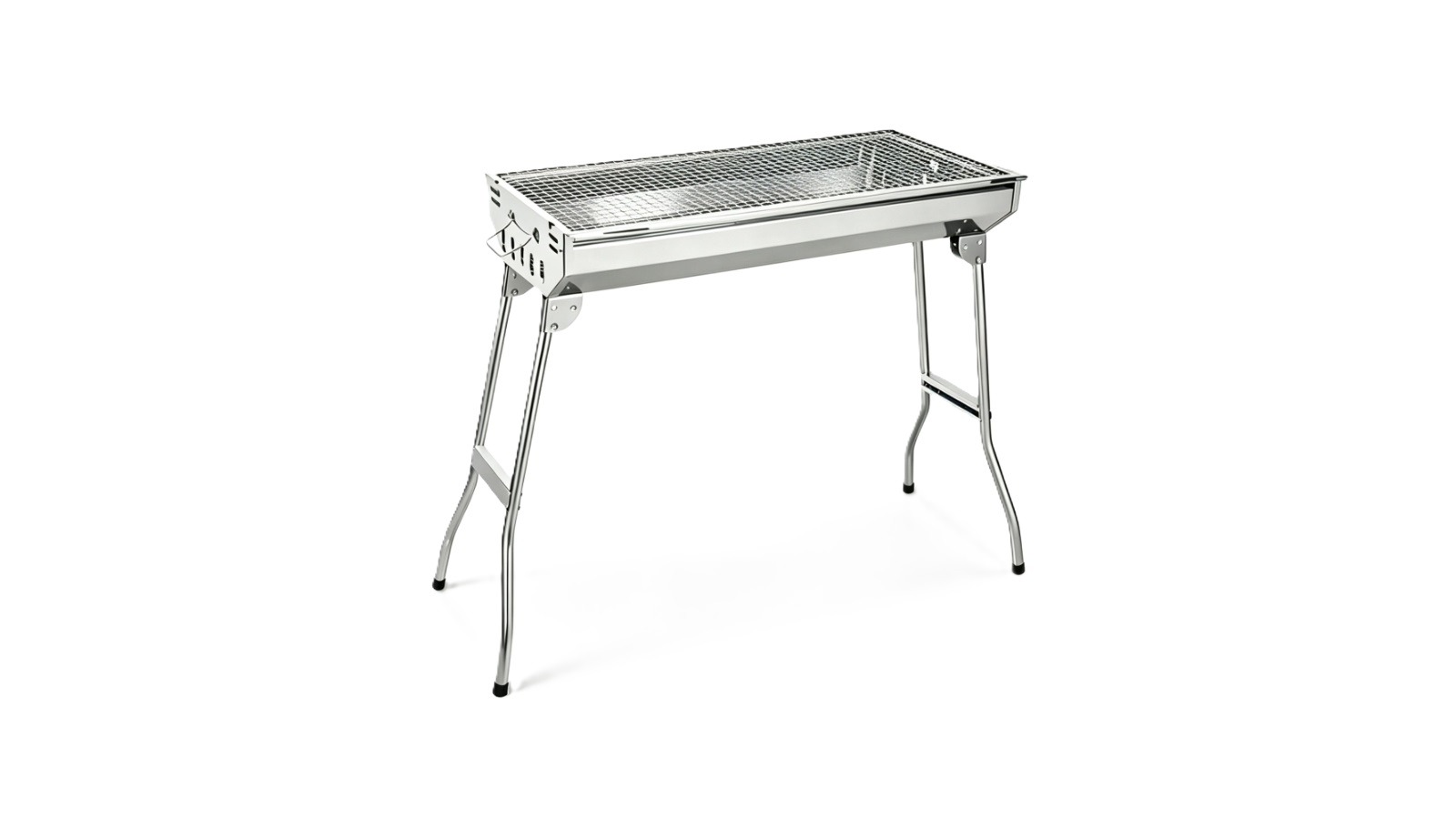 Bargene Large Stainless Steel Compact Portable Charcoal Barbecue Grill