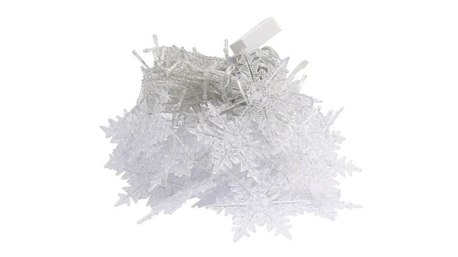 NNEOBA Sparkling Snowflake Curtain LED Light