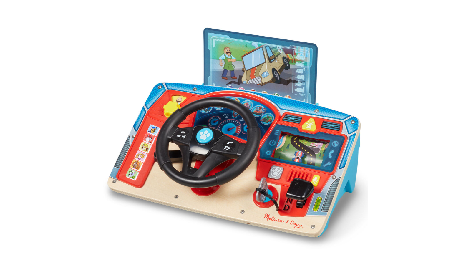 Melissa and Doug Paw Patrol Rescue Mission Wooden Dashboard