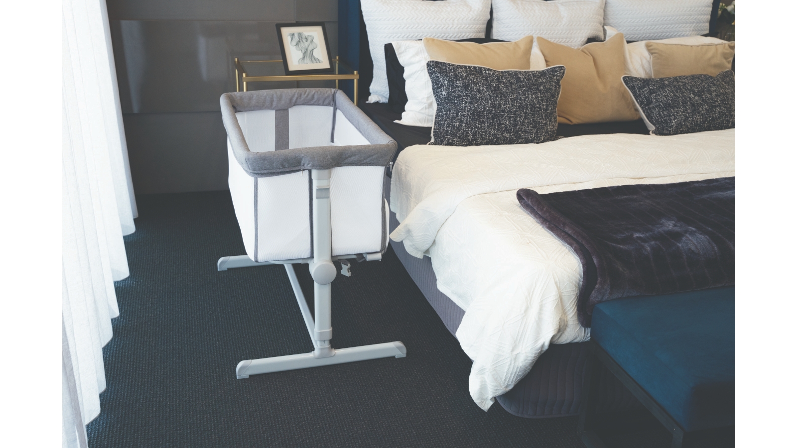 Childcare Dusk Bedside Sleeper Harvey Norman