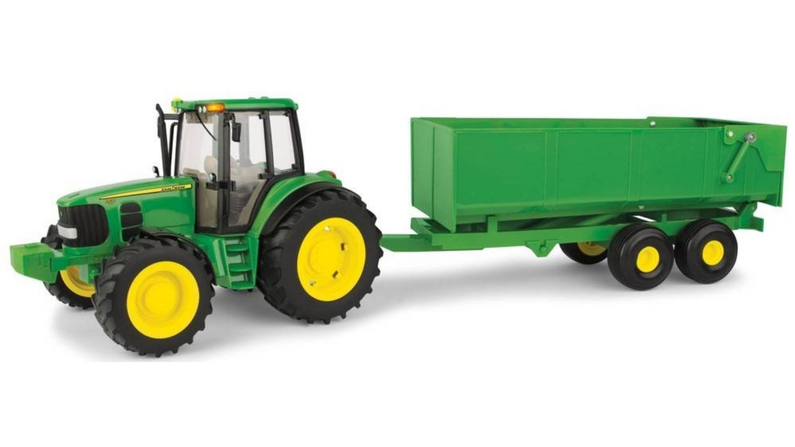 John Deere Big Farm Tractor And Wagon Lc46077