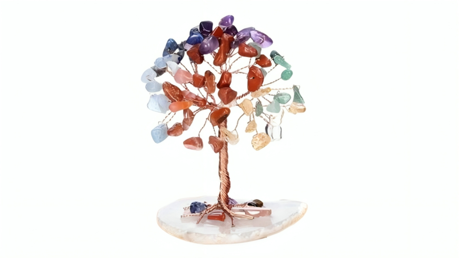 NNEOBA Mini Crystal Money Tree