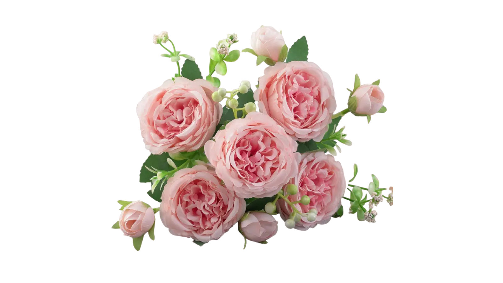 TM Realistic Artificial Peony Wedding Decor - Light Pink