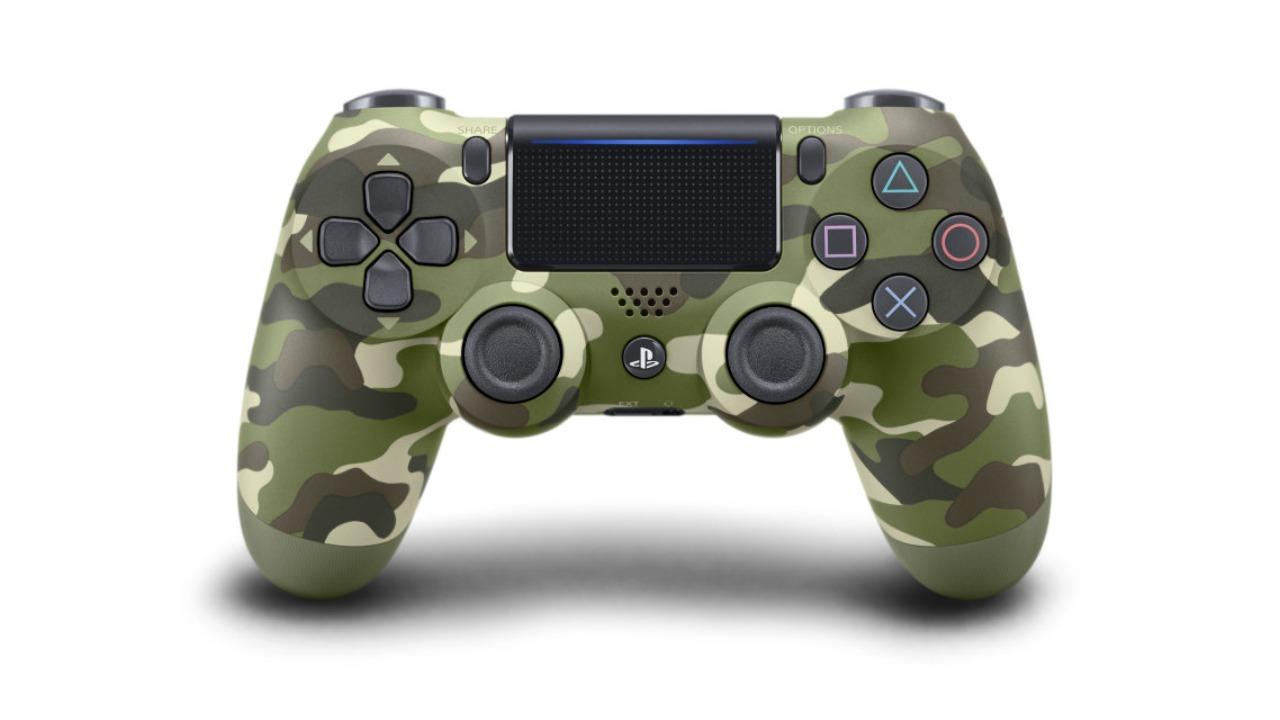 PS4 Dualshock 4 Controller Camo Green