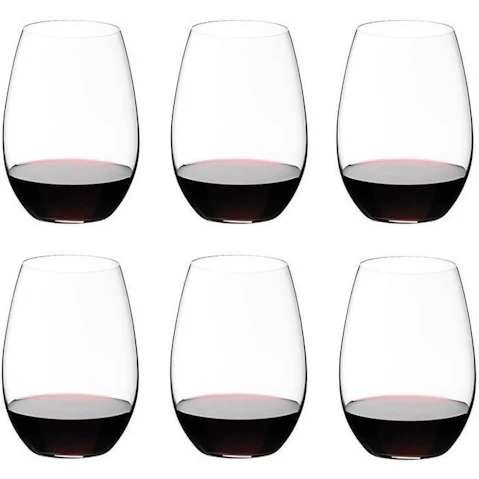 Riedel O Wine Tumbler Shiraz Glass - Set of 6
