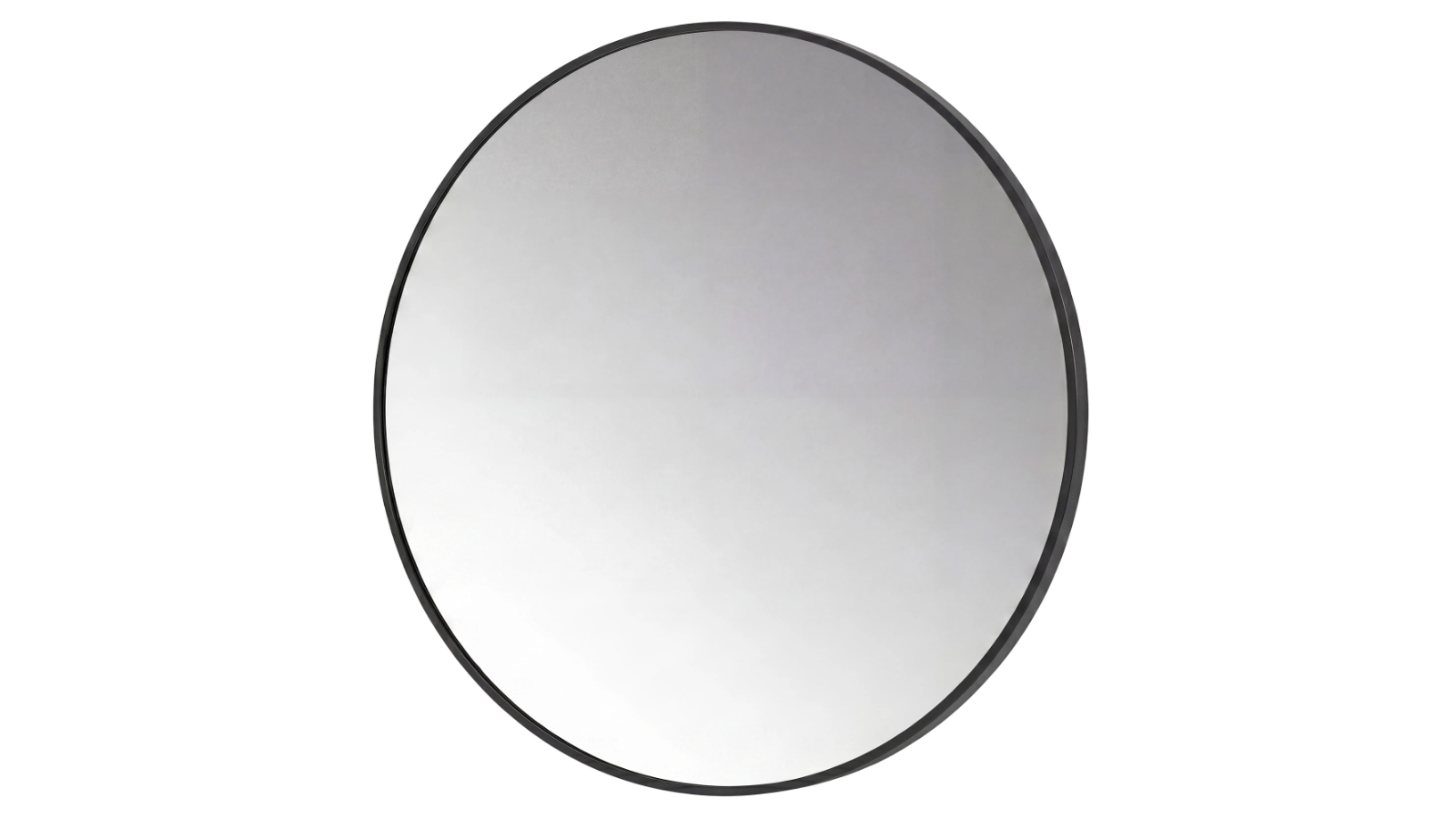 Yezi Frameless Round Wall Vanity Mirror - 60cm