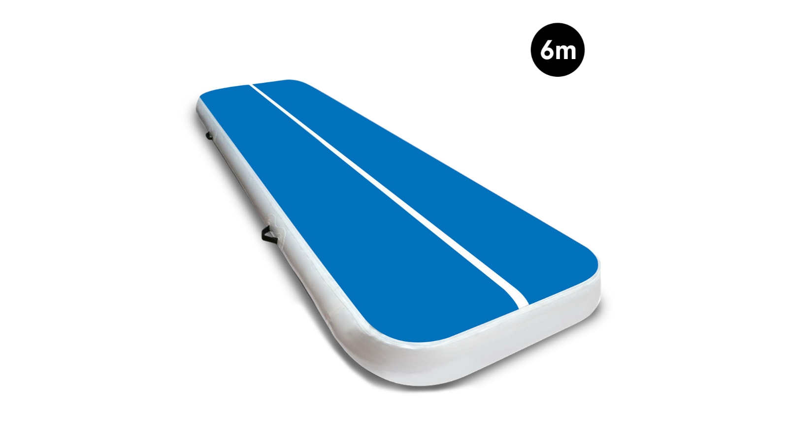 Powertrain 6mx2m Air Track Tumbling Mat - Blue/White