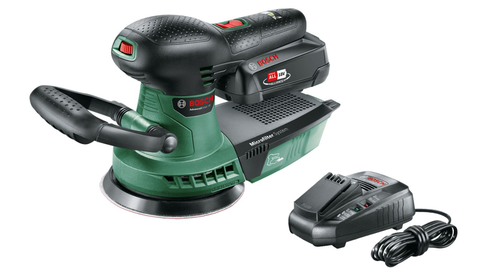 Bosch 18V Cordless Orbital Sander Polisher with