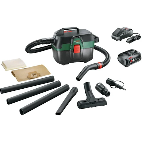 Bosch 18V Cordless Wet Dry Vacuum with Inflator Blower Function