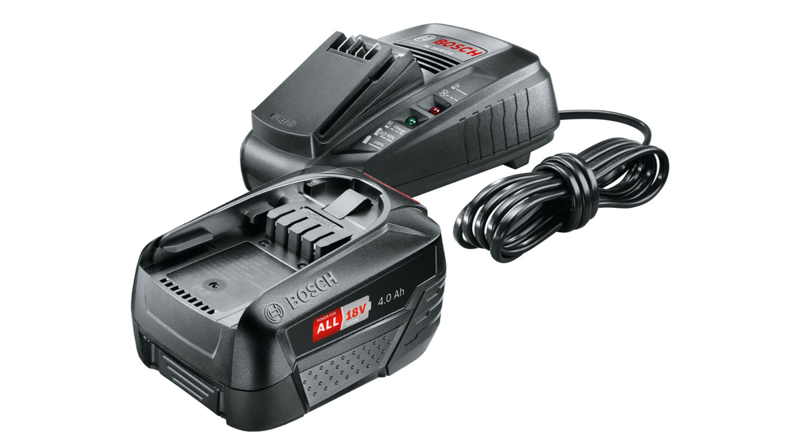 Bosch 18V Lithium-Ion Battery and Charger Starter Set 4.0AH