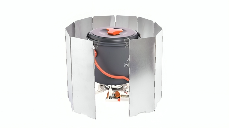 NNEOBA Portable Camping Stove Wind Shield