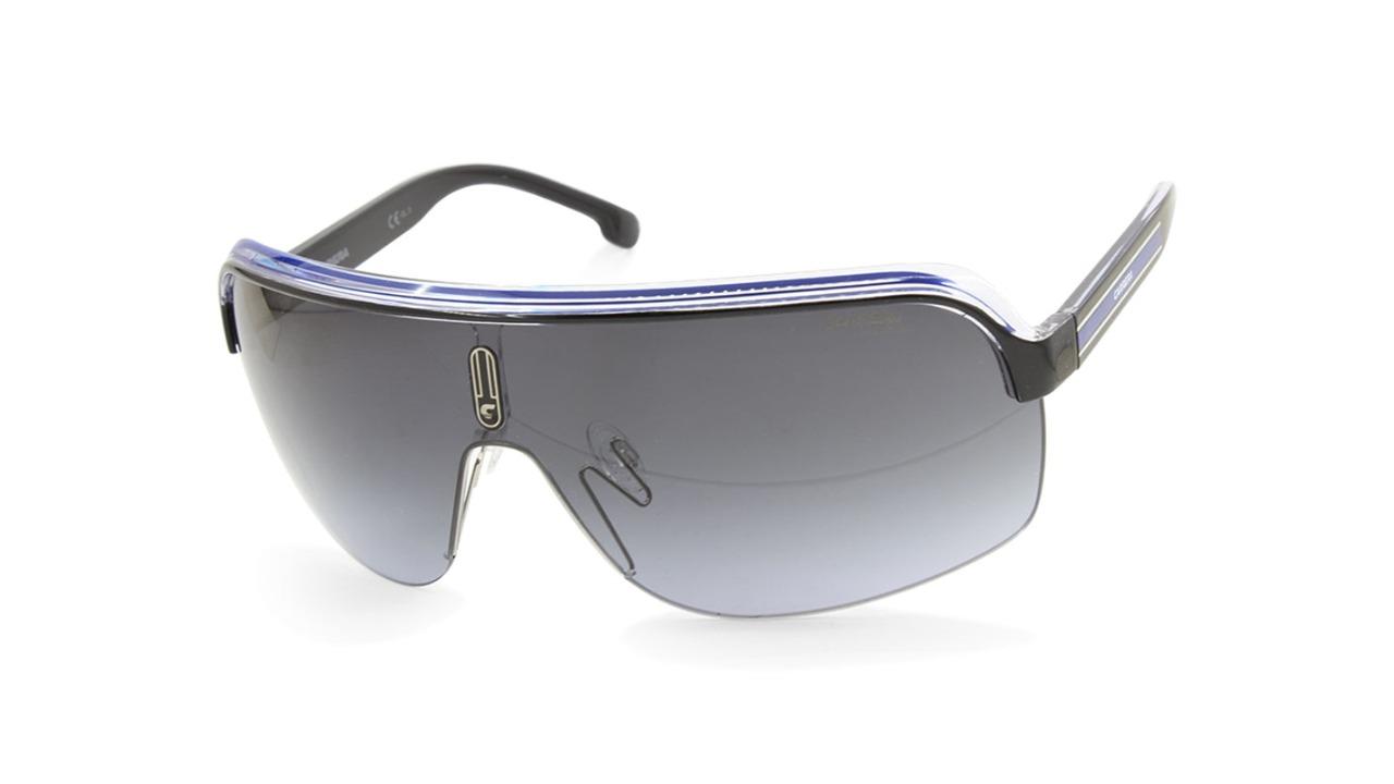 Carrera T5C/9O Topcar 1/N Blue on Gradient Unisex Sunglass - Clear/Grey