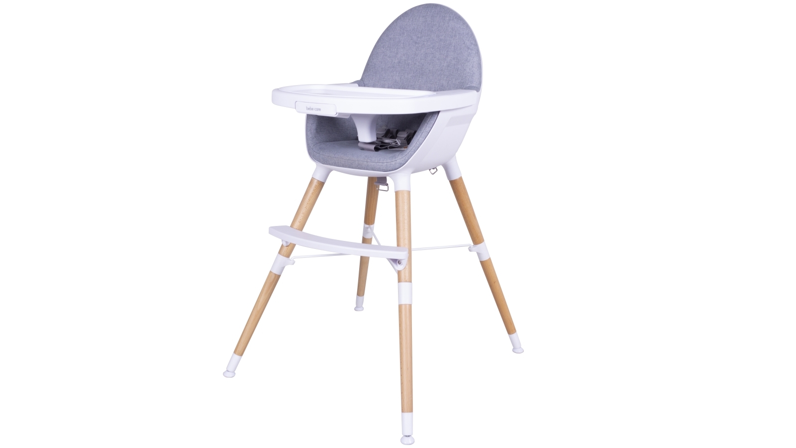 Bebe Care Zuri High Chair Natural Harvey Norman