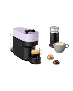 Nespresso Vertuo Pop Capsule Coffee Machine with Milk Frother - Lilac