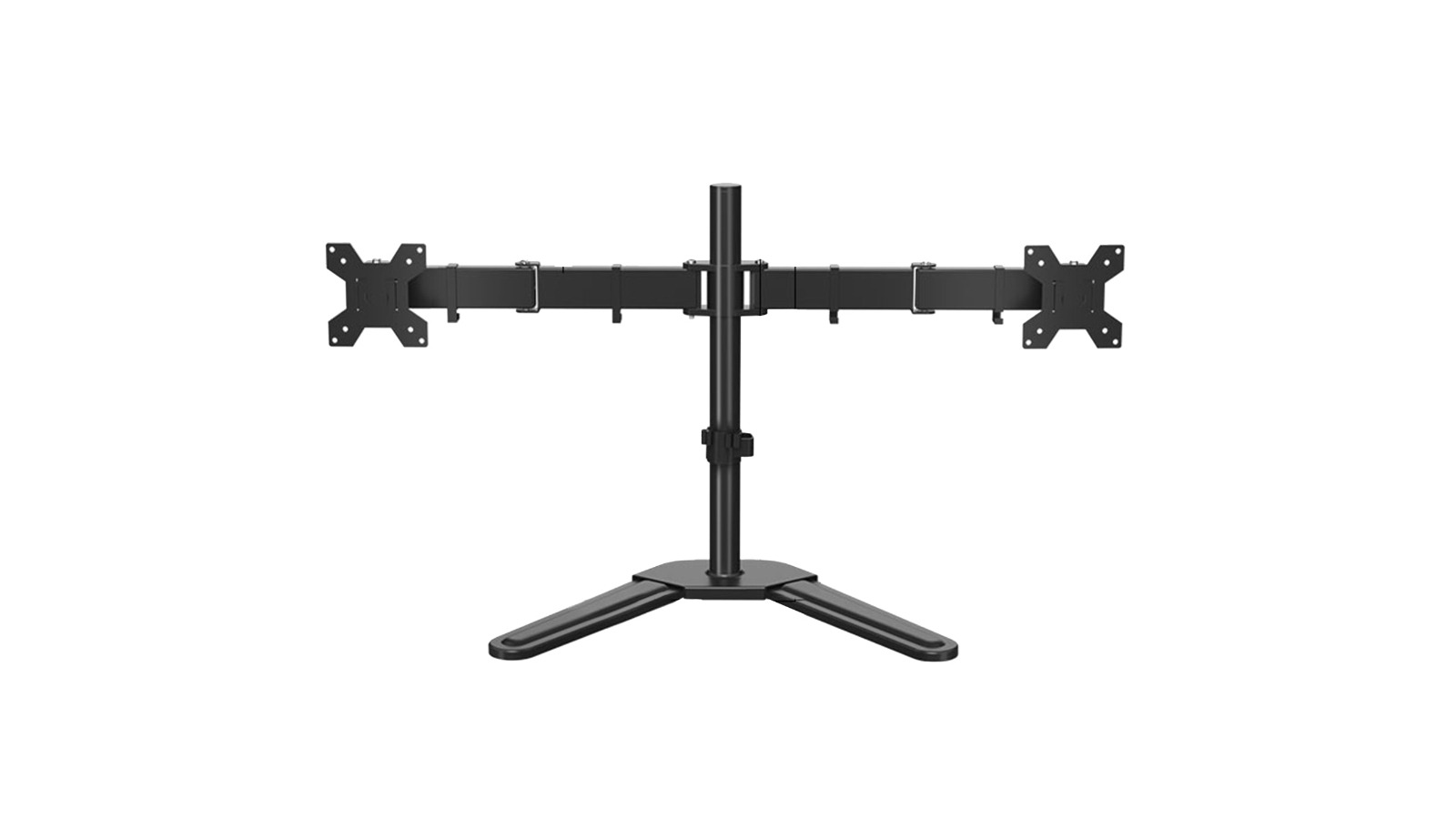 Screenmounts 10-32inch Vbase Dual Monitor Desk Mount - Black