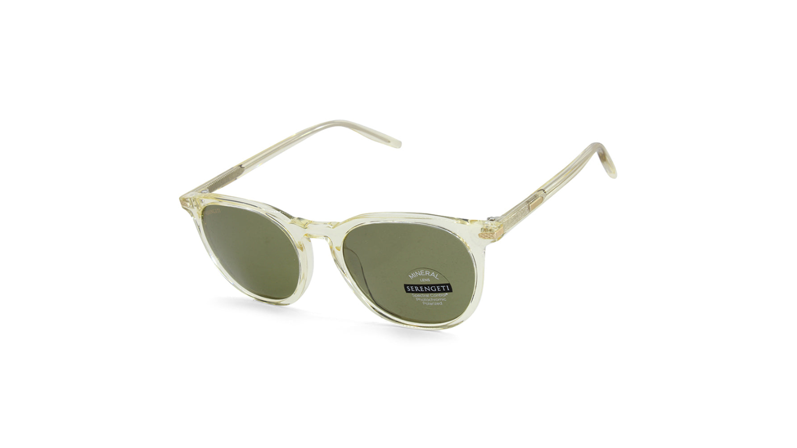Serengeti SS483002 Arlie 555nm Champagne Polarised Unisex Sunglass - Translucent