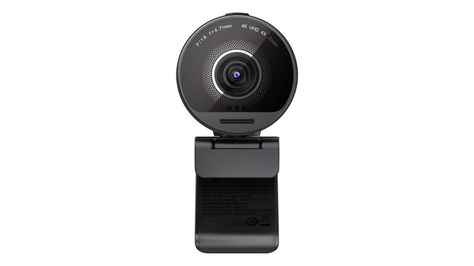 EMeet SmartCam S800 UHD 4K Live Streaming Webcam