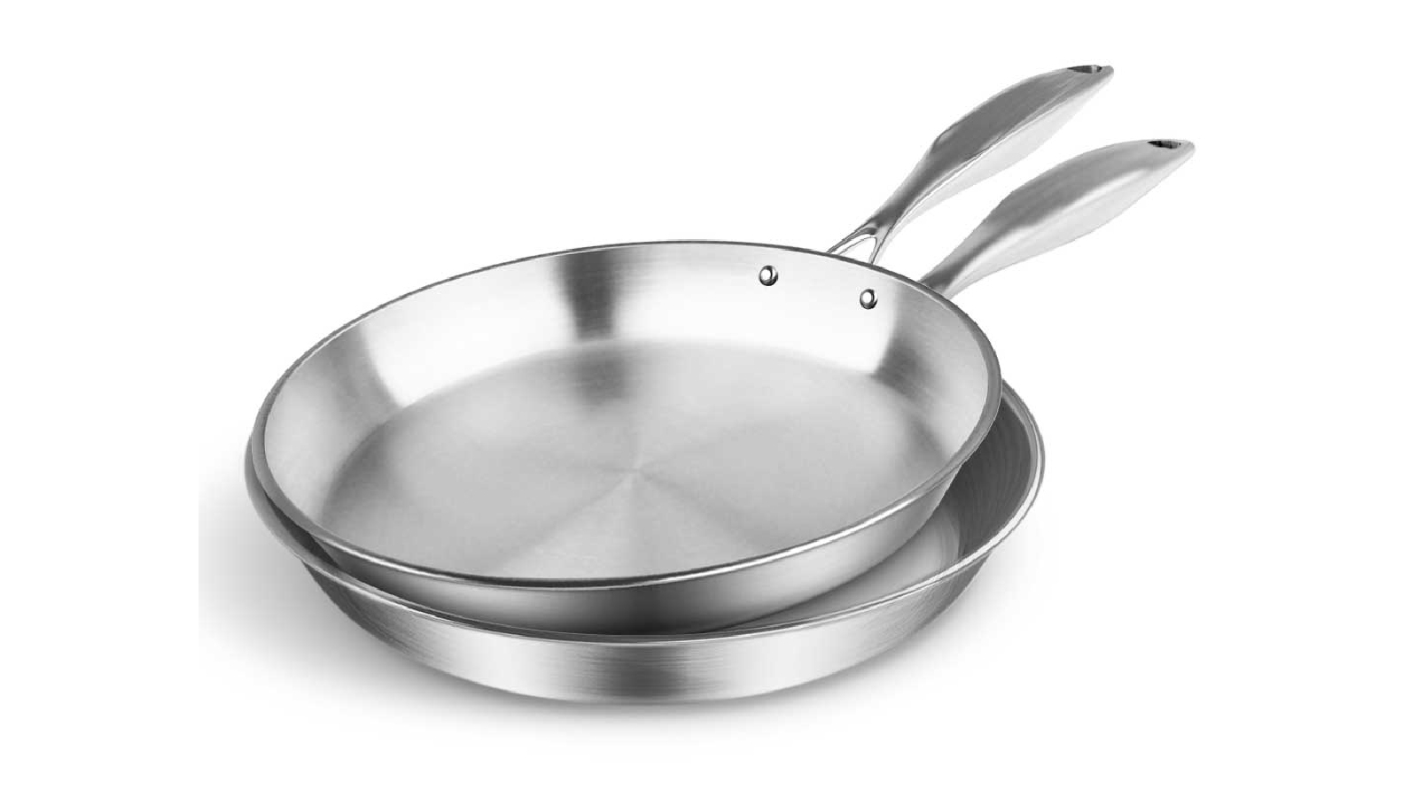SOGA Stainless Steel Fry Pan 26cm 36cm Frying Pan Top Grade Induction Cooking