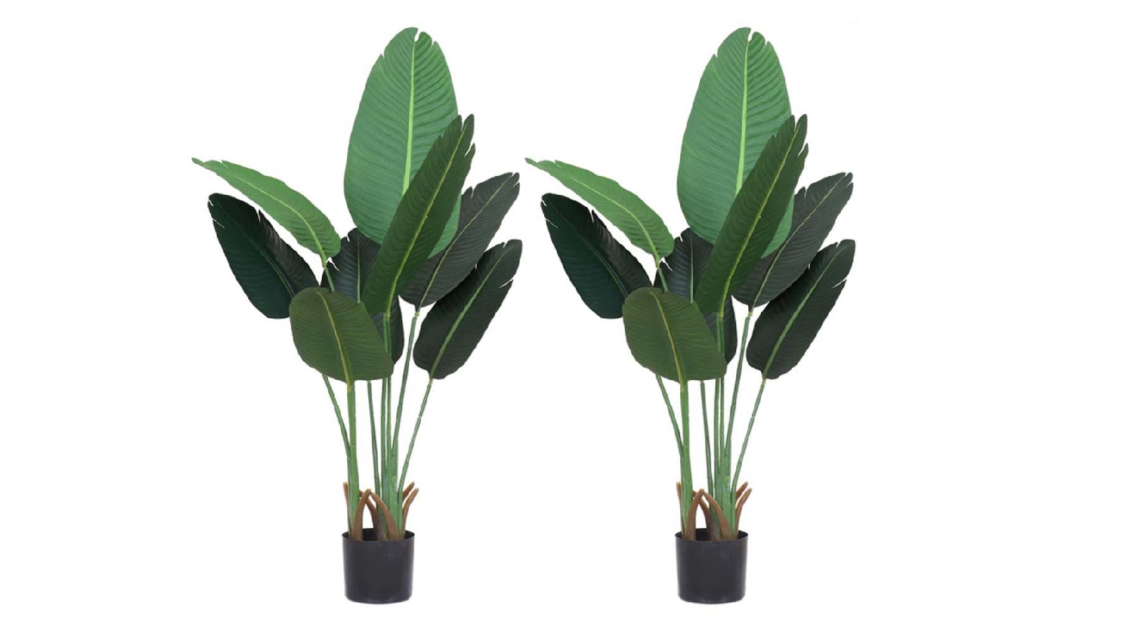 SOGA 2X 120cm Artificial Banana Plant