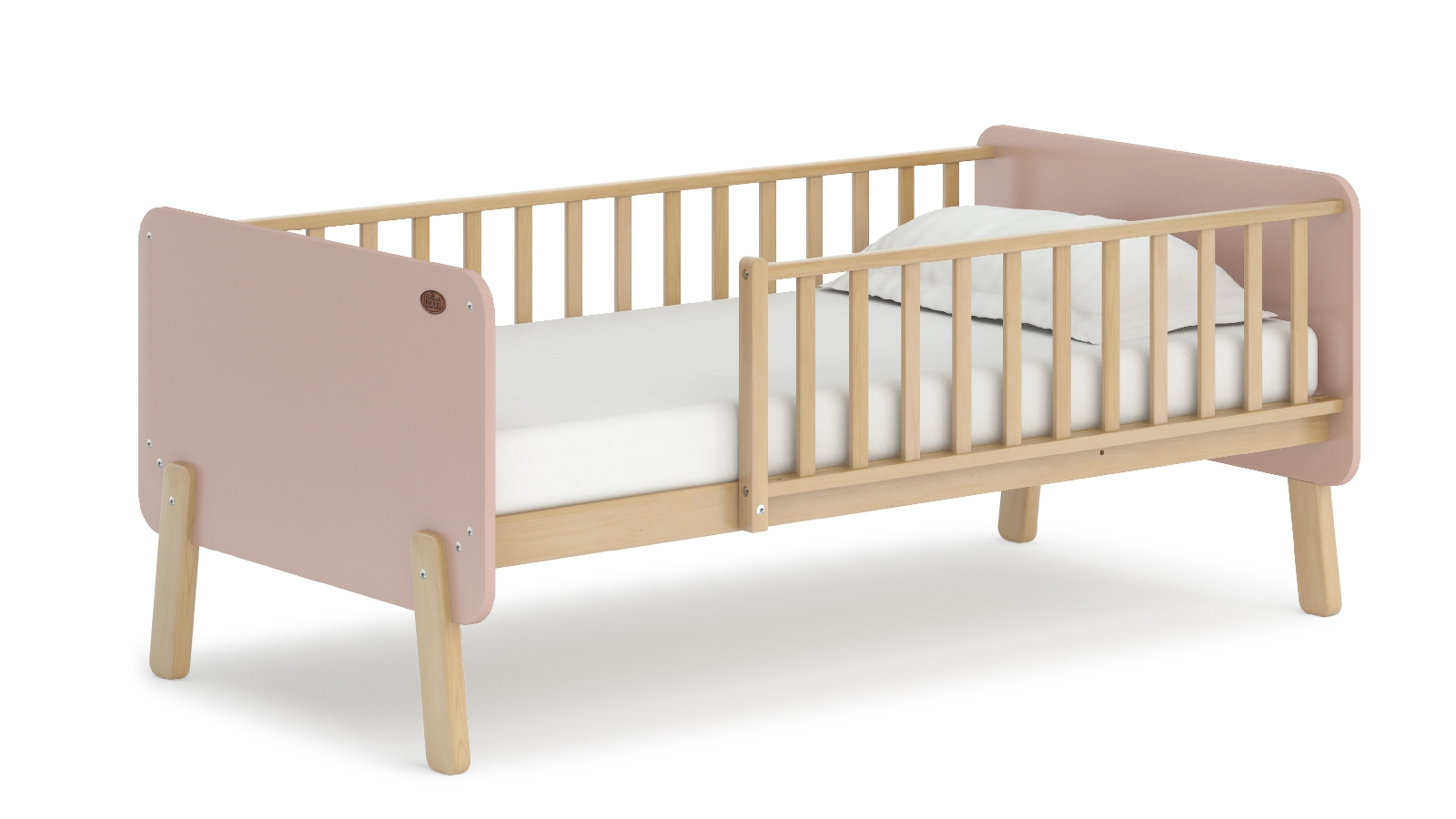 Boori Natty Bedside Bed Cherry and Almond Harvey Norman