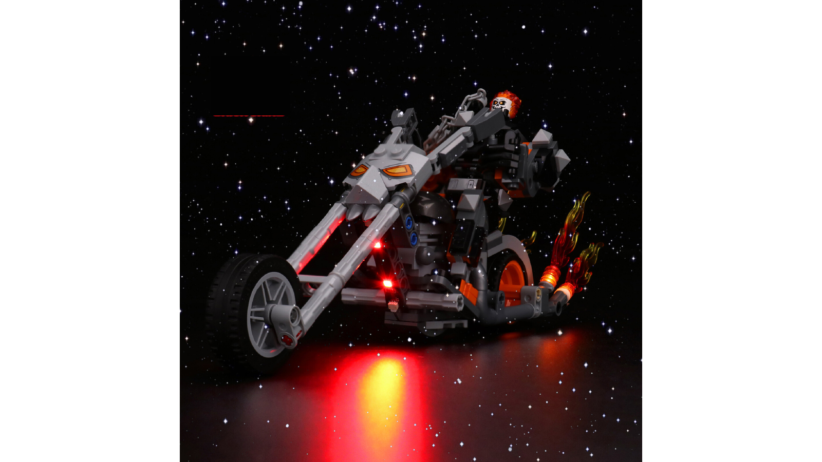 Brick Shine 76245 GC Light Kit for LEGO Ghost Rider Mech and Bike 