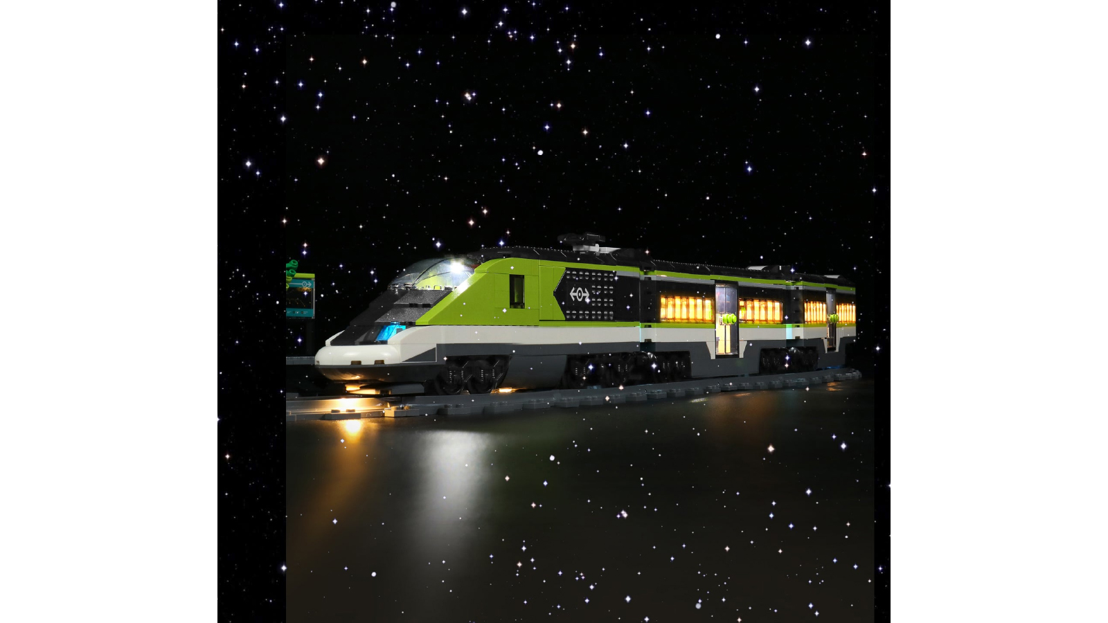 Brick Shine 60337 GC Light Kit for LEGO Express Passenger Train 