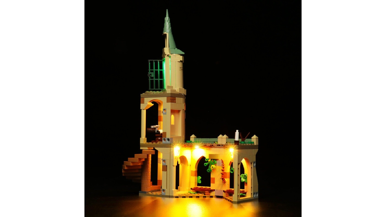 Brick Shine 76401 GC Light Kit for LEGO Hogwarts Courtyard Siriuss Rescue