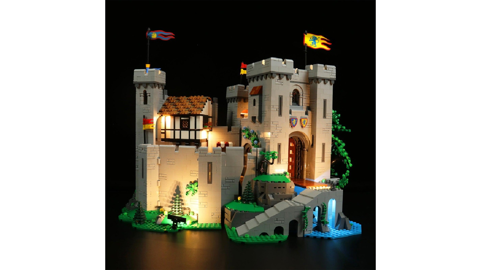 Brick Shine 10305 GC Light Classic Verson Kit for LEGO Lion Knights Castle 
