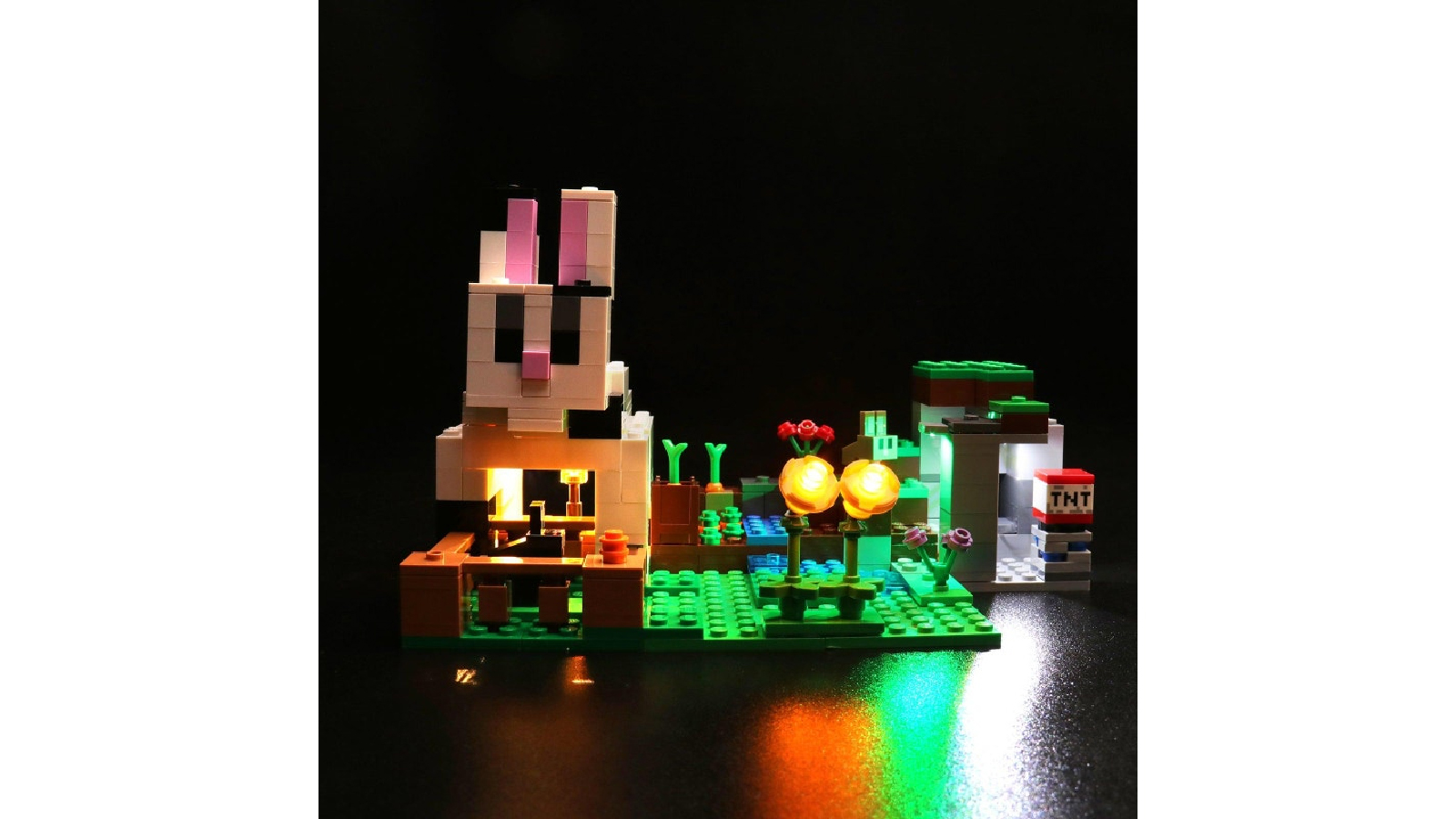Brick Shine 21181 Light Kit for LEGO The Rabbit Ranch 