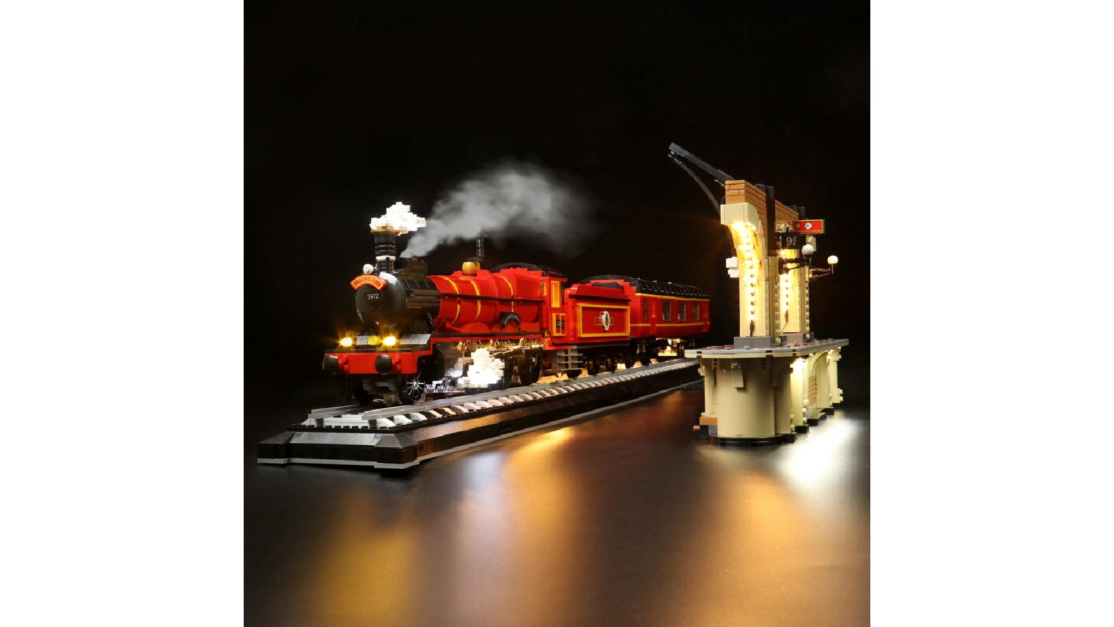 Brick Shine 76405 GC Light Kit for LEGO Hogwarts Express 