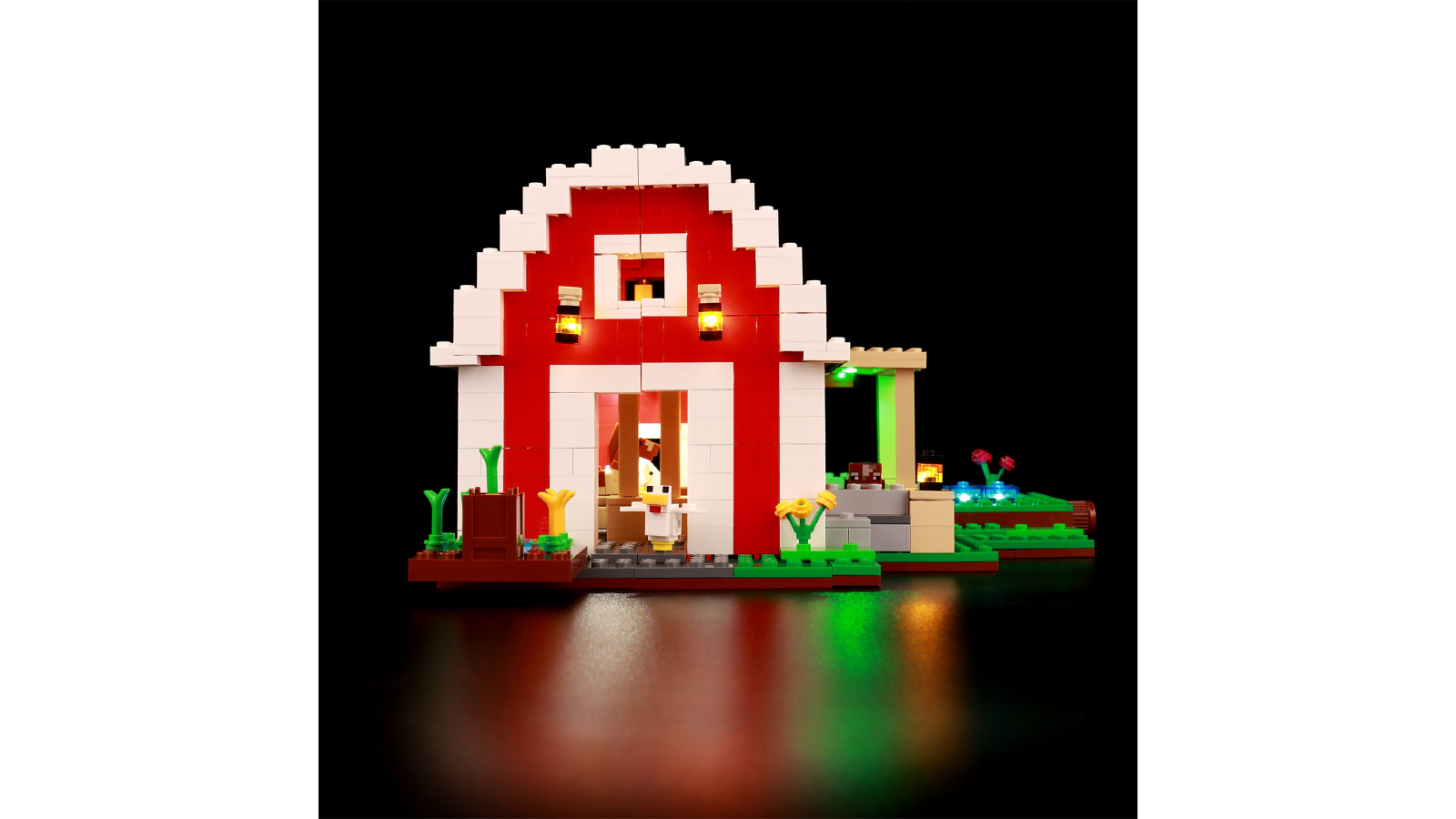 Brick Shine  21187 Light Kit for LEGO The Red Barn