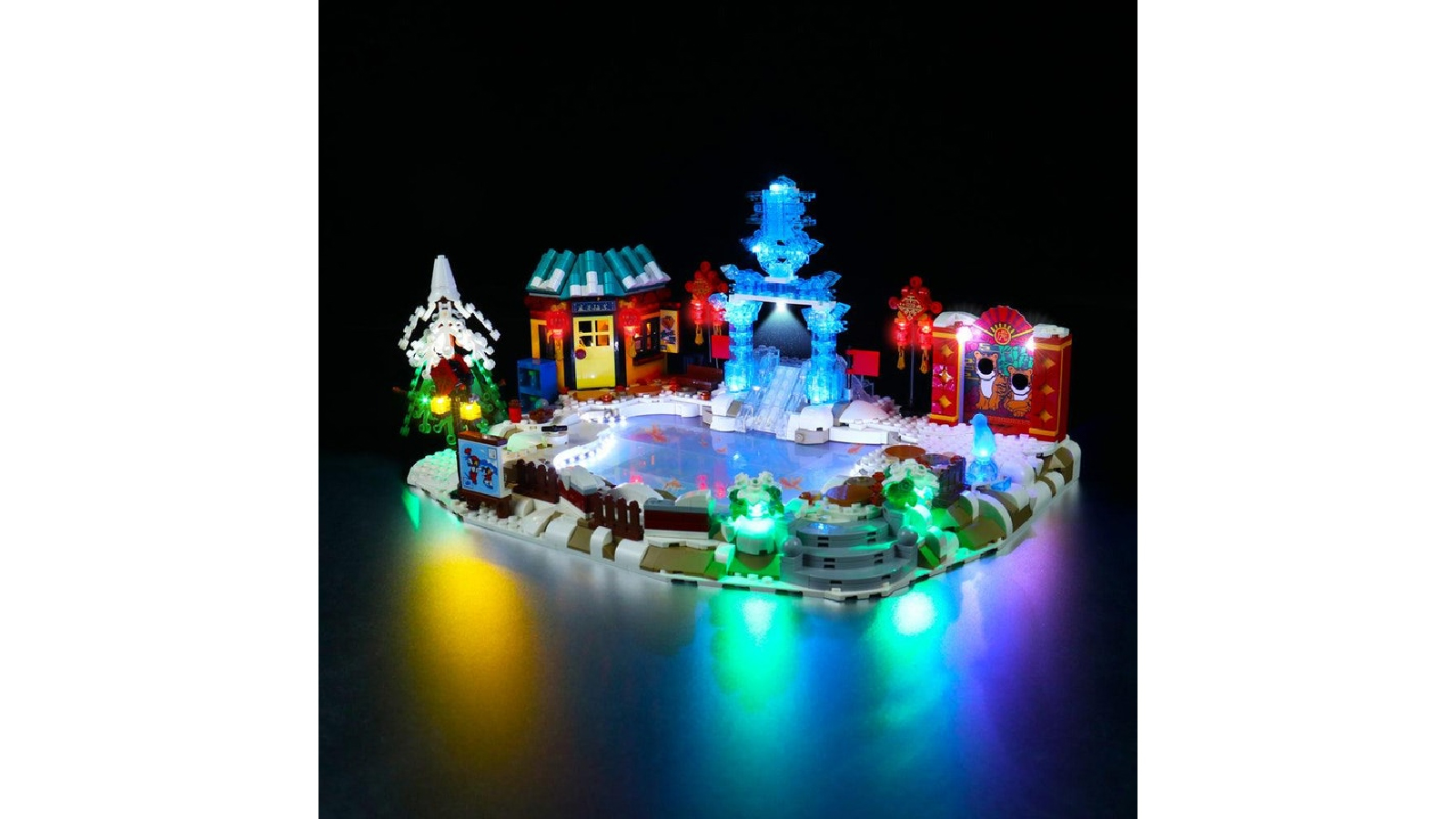 Brick Shine 80109 GC Light Kit for LEGO Lunar New Year Ice Festival