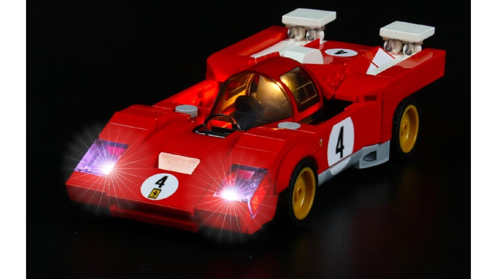 Brick Shine 76906 GC Light kit for LEGO Speed Champions 1970 Ferrari 512 M 