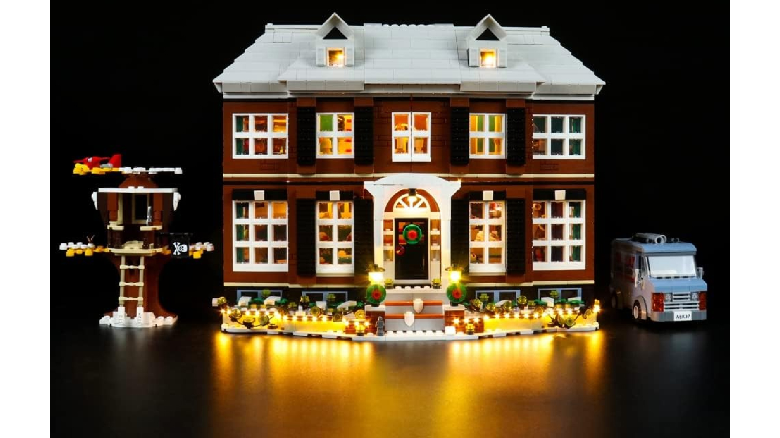 Brick Shine 21330 Classic Version Light Kit for LEGO Home Alone