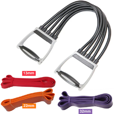 Todo 6-100kg 4 Piece Heavy Duty Resistance Bands Set