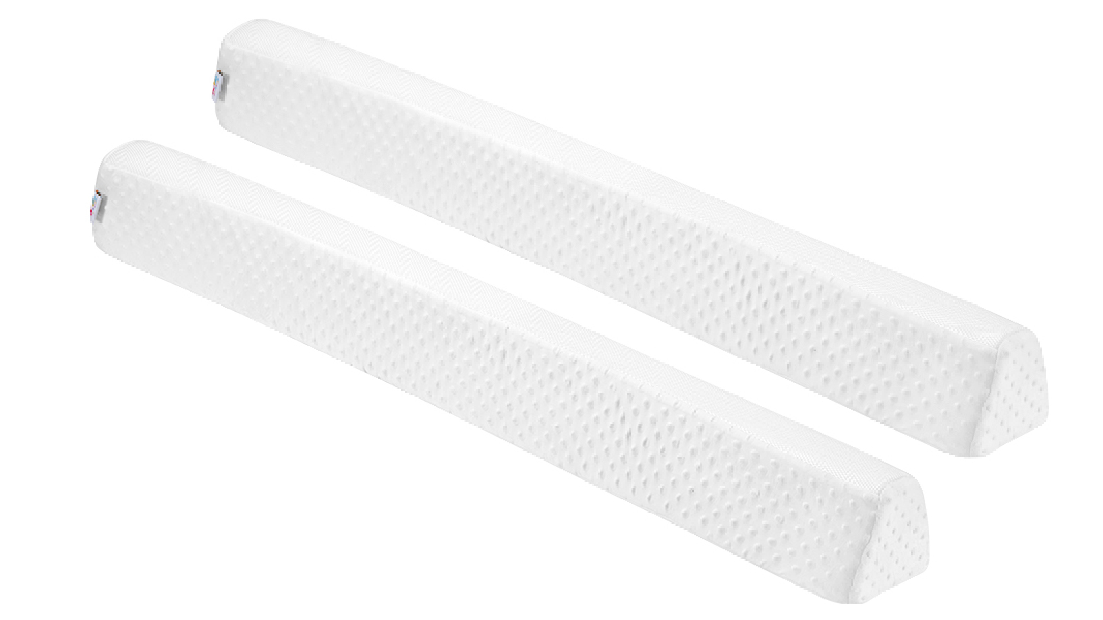 PlayPals 2 Pack Toddlers Bed Bumper with Waterproof Flap