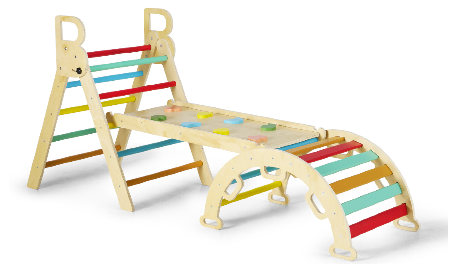 PlayPals 7 In 1 Pikler Triangle Set
