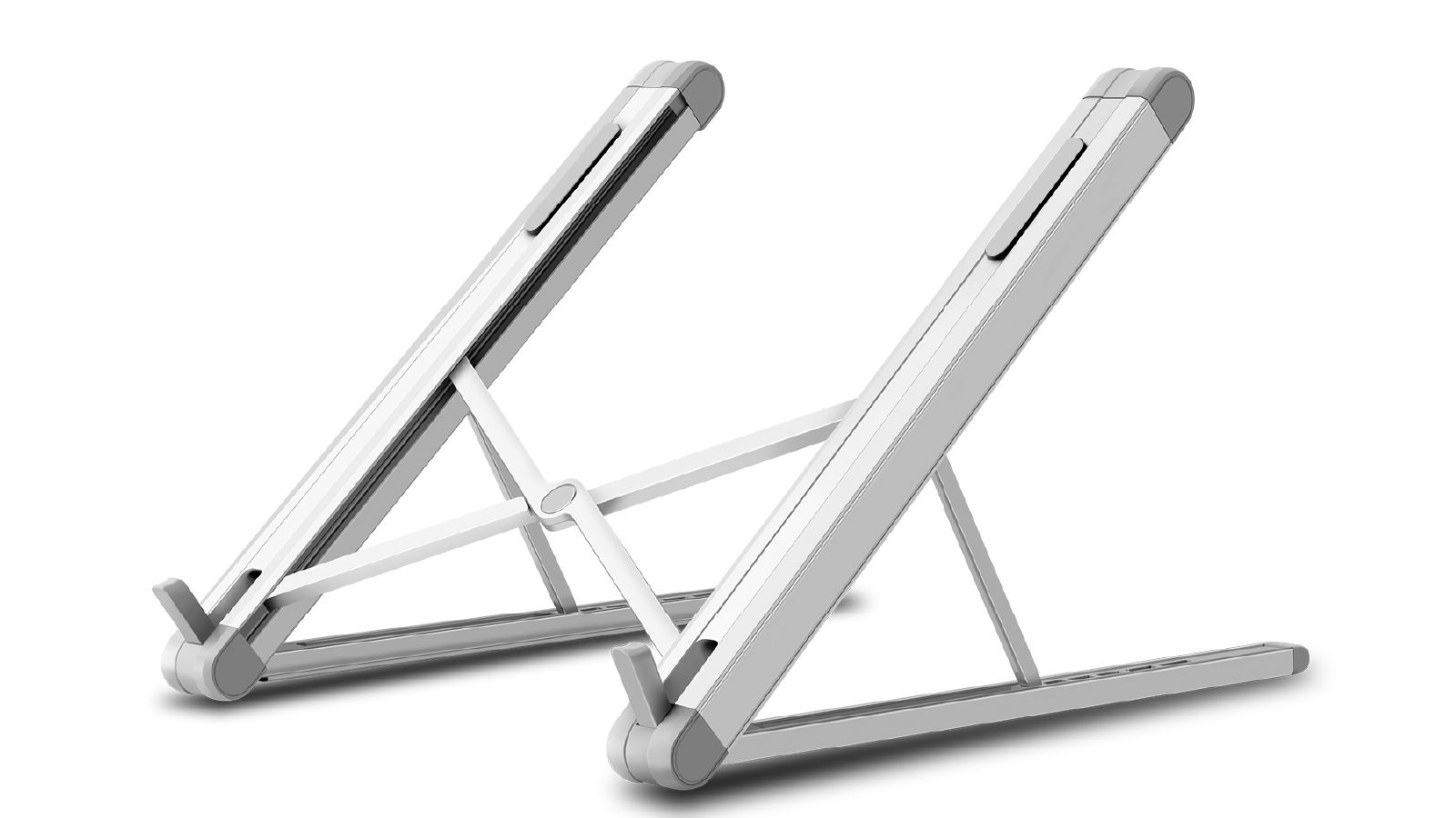 Todo Aluminium 9.7 - 15.6 Inch Laptop Tablet Stand Folding Mount Holder Cooling Desk