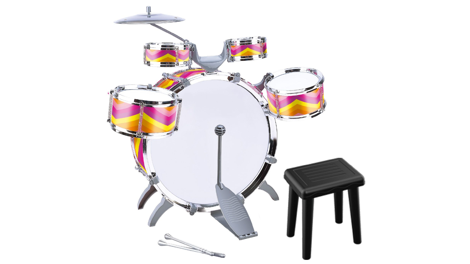 CrazySales Kids Childrens  Jazz Drum Play Set
