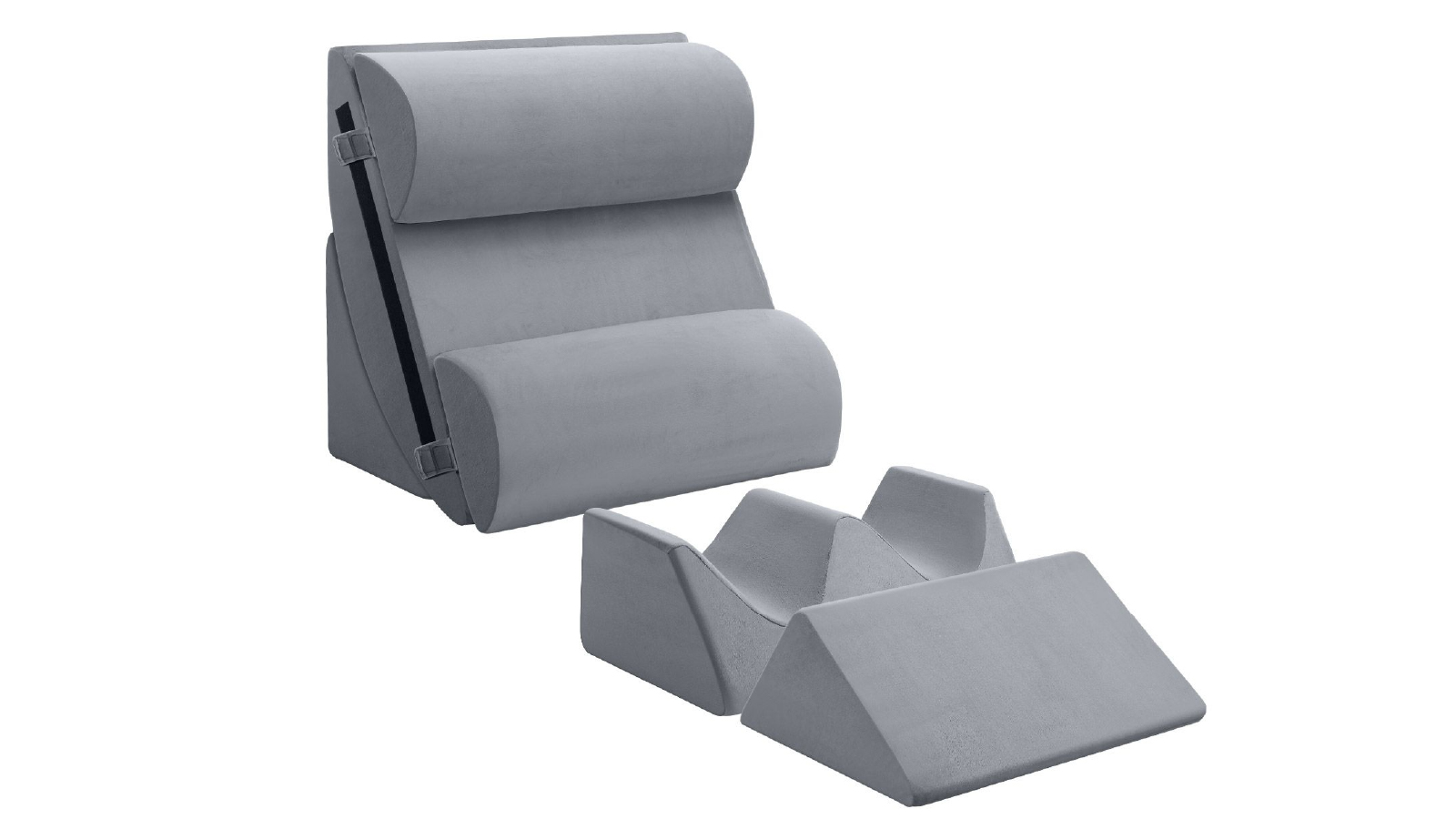 CrazySales 6 Piece Bed Wedge Pillow Set Sofa Bedding 
