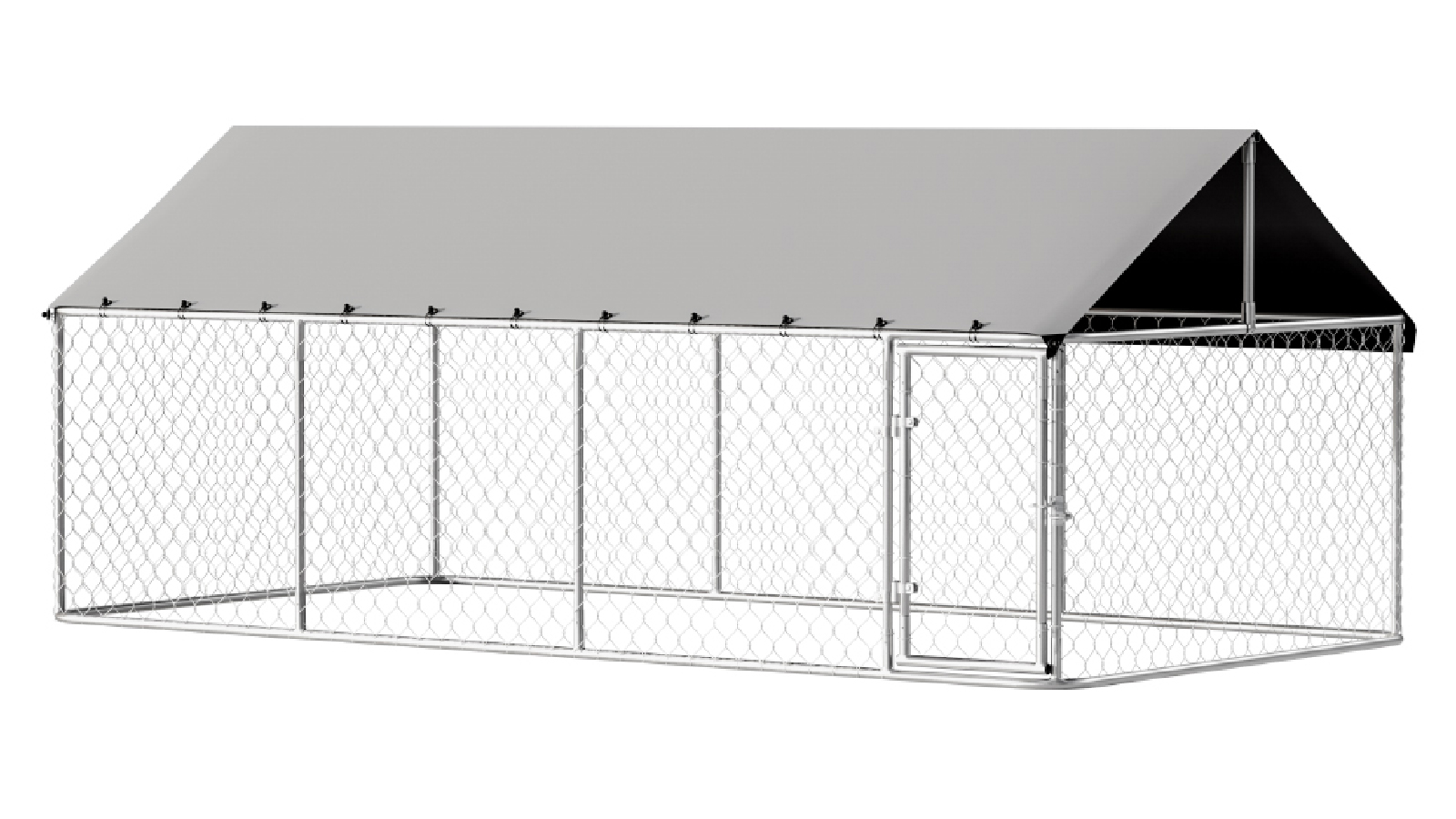 iPet 2 x 4m Dog Kennel Large House XL Pet Cage